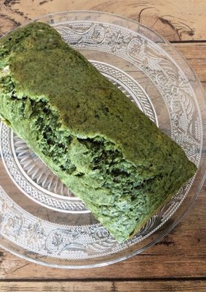 《離乳食後期》ほうれん草バナナパウンド-レシピのメイン写真