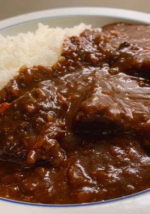 うちの牛スネカレー　圧力鍋で。-レシピのメイン写真