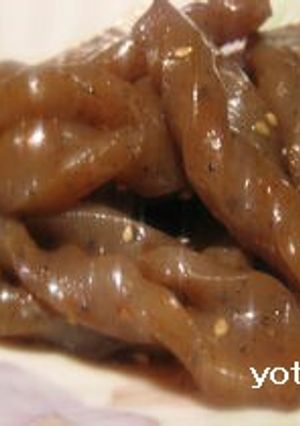 懐かしの味・こんにゃくの炒めもの-レシピのメイン写真