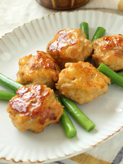 鶏ごぼうの照り焼きミートボール-レシピのメイン写真