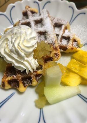 【糖質オフ】おからパウダーでワッフル-レシピのメイン写真