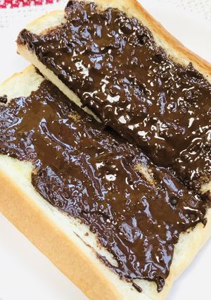 カカオ72％の焼きチョコバタートースト-レシピのメイン写真