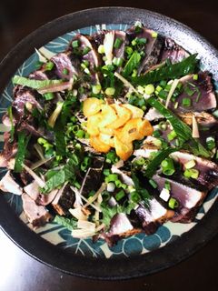 鰹のたたきの燻製-レシピのメイン写真