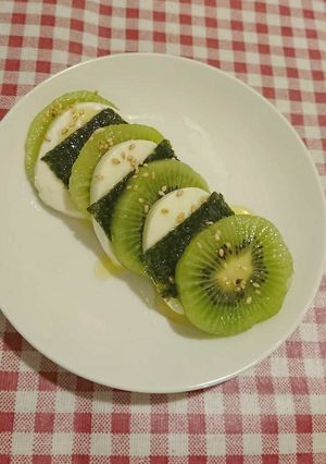 キウイの栄養たっぷり和洋カプレーゼ☆-レシピのメイン写真