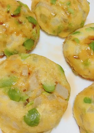 枝豆とおからの豆腐ハンバーグ-レシピのメイン写真