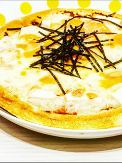 簡単定番美味!明太もちチーズピザ-レシピのメイン写真