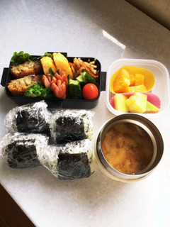 高校男子お弁当 1.6.15-レシピのメイン写真