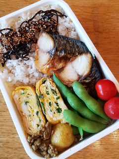 お弁当(6/15)塩鯖-レシピのメイン写真