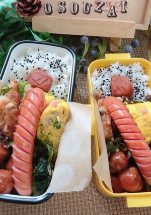 高校1年女子お弁当♡2020.06.15-レシピのメイン写真