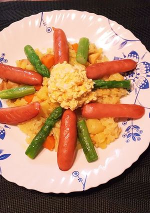 ☆我が屋のパエリア風ご飯 ☆-レシピのメイン写真