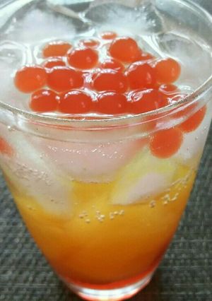 スパークリングゼリードリンク＊氷みつ消費-レシピのメイン写真