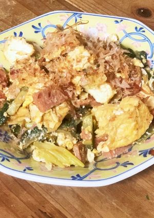栄養満点◎厚揚げで育毛ゴーヤチャンプルー-レシピのメイン写真