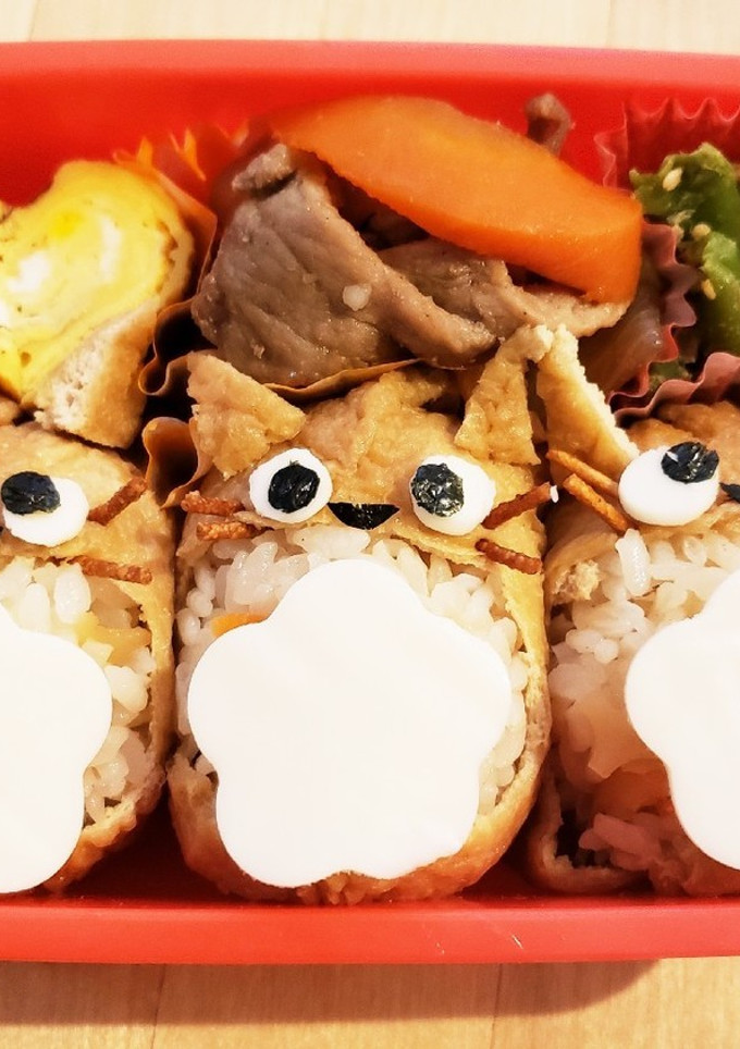 幼稚園のお弁当第56段!!トトロ♪-レシピのメイン写真
