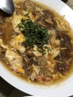 なめこの卵とじ-レシピのメイン写真