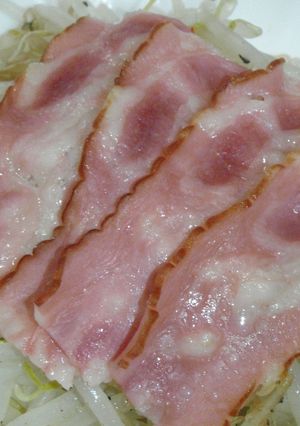 6分で完成♪本当に簡単♪もやしベーコン♪-レシピのメイン写真