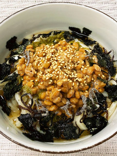 ぶっかけネバネバ冷やしうどん-レシピのメイン写真