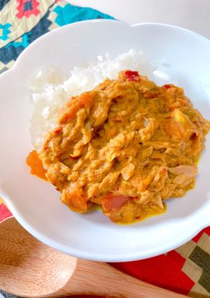 ツナとトマトのキーマカレー風-レシピのメイン写真