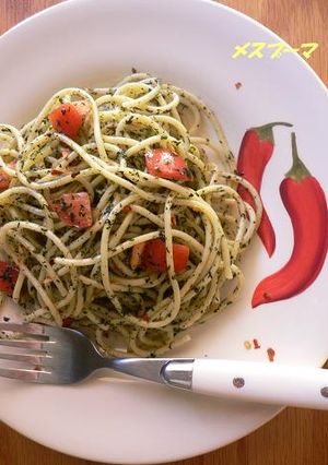 青じそで！大人の冷製パスタ-レシピのメイン写真