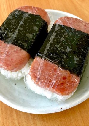 スパムおにぎり-レシピのメイン写真
