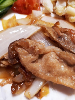 豚肉と玉ねぎのらっきょう酢焼き-レシピのメイン写真
