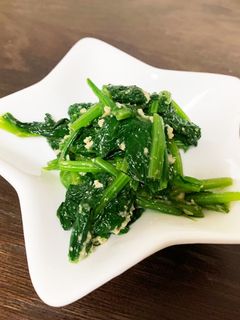 砂糖不使用でも甘くて美味しい胡麻和え-レシピのメイン写真