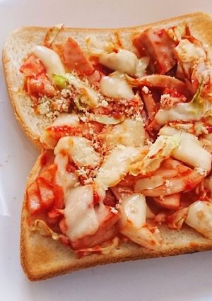 *ナポリタン風トースト*-レシピのメイン写真