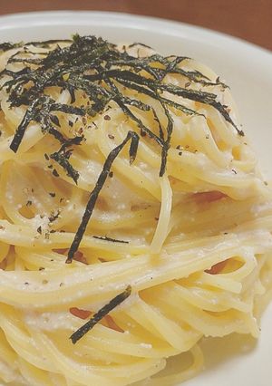 濃厚！簡単！明太子クリームパスタ-レシピのメイン写真