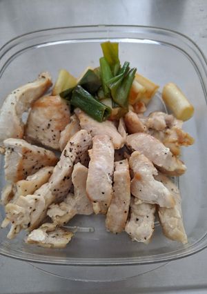 ぜひお弁当に！鶏むね肉の焼き鳥-レシピのメイン写真