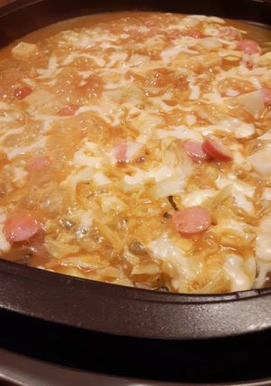 家にあるもので!簡単もんじゃ-レシピのメイン写真