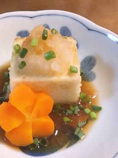 誰でも簡単 基本の揚げ出し豆腐 油カット-レシピのメイン写真