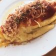 納豆、チーズ、野菜たっぷり♡とん平焼き