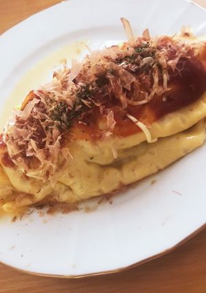 納豆、チーズ、野菜たっぷり♡とん平焼き-レシピのメイン写真