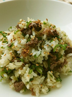 ピーマンと牛肉のまぜごはん-レシピのメイン写真