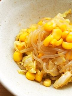 糸こん・キャベツ・コーンの中華サラダ♪-レシピのメイン写真