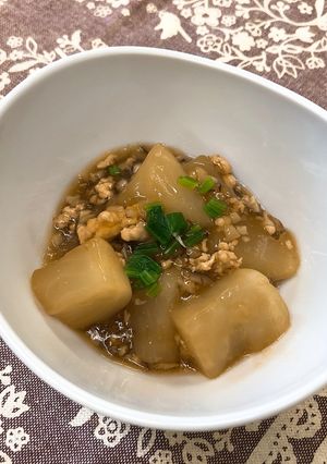かぶのそぼろあんかけ（大人用）-レシピのメイン写真