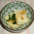 フライパンで焼いて作る揚げだし豆腐