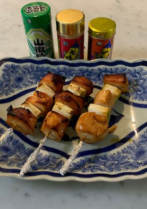 簡単！サラダチキンで焼鳥-レシピのメイン写真