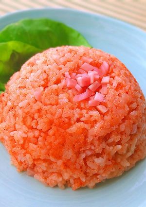 明太子と岩下の新生姜でPINKY炒飯♡-レシピのメイン写真