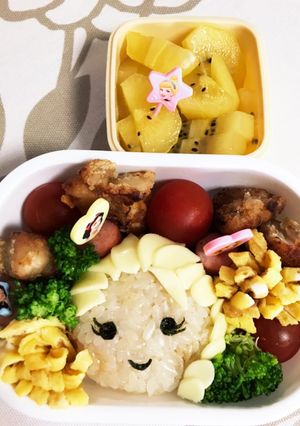 不器用なのでコレが限界！エルサおにぎり-レシピのメイン写真