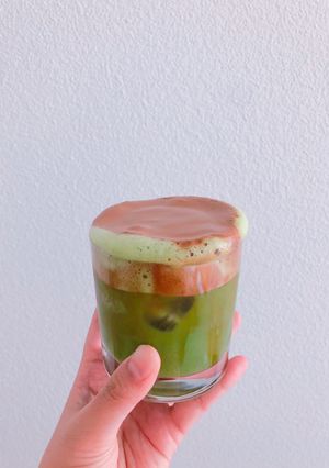 ダーティー抹茶(ダルゴナコーヒー抹茶)-レシピのメイン写真
