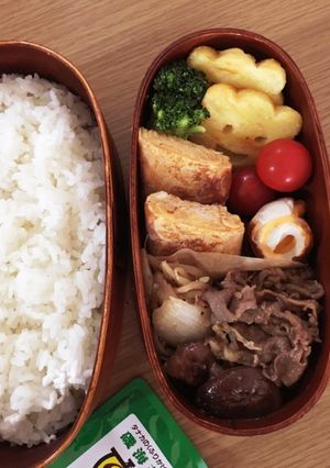 2020.6.15お弁当-レシピのメイン写真