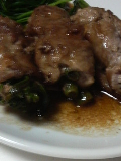 空心菜の肉巻き!-レシピのメイン写真
