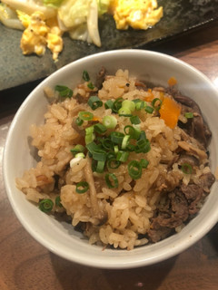 焼肉の炊き込みご飯♪-レシピのメイン写真