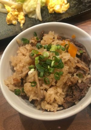 焼肉の炊き込みご飯♪-レシピのメイン写真