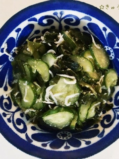 きゅうりとしらすの酢の物-レシピのメイン写真