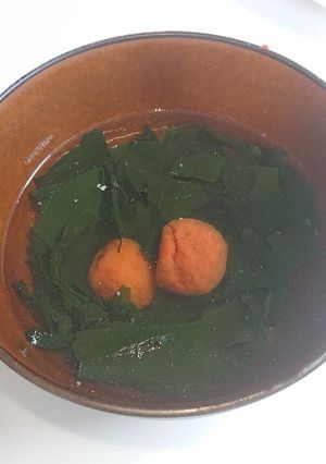 食べやすい！梅流しダイエットスープ-レシピのメイン写真