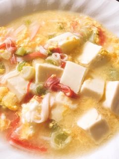 豆腐とカニカマのとろ~り煮-レシピのメイン写真