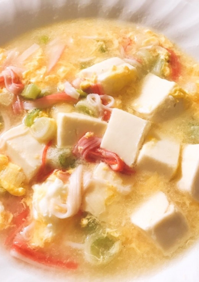 豆腐とカニカマのとろ～り煮-レシピのメイン写真