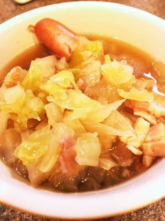 キャベツたっぷりウインナー煮-レシピのメイン写真