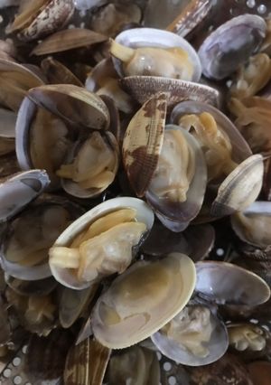 衛生的に!あさりの酒蒸し/あさりご飯-レシピのメイン写真